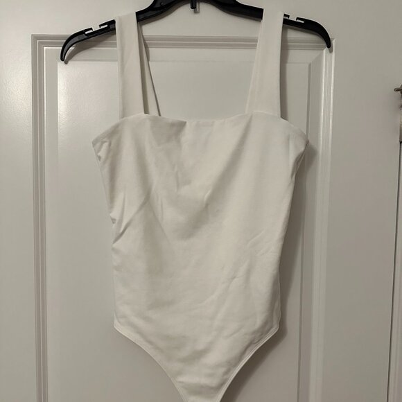 Abercrombie & Fitch Square Neck Bodysuit - Soft A&F Collection - Size L - Picture 1 of 3